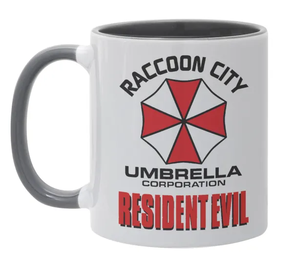 Resident Evil — Mug colored grey, ceramic, 330ml