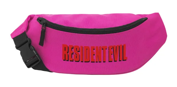 Resident Evil — Unisex waist bag (banana) in PINK color with 2 pockets