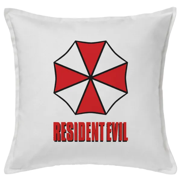 Resident Evil — Sofa cushion White 50x50cm includes filling