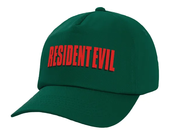 Resident Evil — Twill Καπέλο παιδικό Bottle Green (100% ΒΑΜΒΑΚΕΡΟ, ΠΑΙΔΙΚΟ, UNISEX)