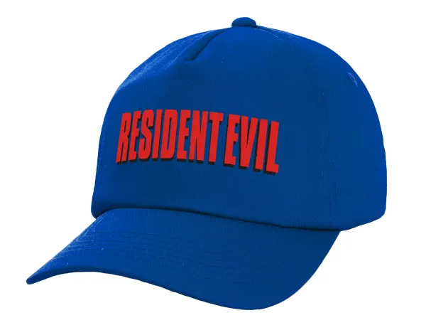 Resident Evil — Twill Children's Cap, ROYAL BLUE (100% COTTON, CHILDREN, UNISEX)