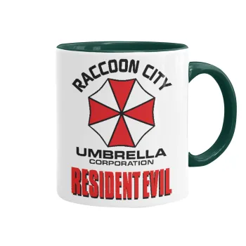 Resident Evil, Mug colored green, ceramic, 330ml