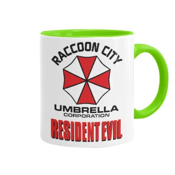 Resident Evil, Mug colored light green, ceramic, 330ml