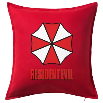 Resident Evil, Sofa cushion RED 50x50cm includes filling