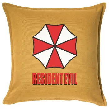 Resident Evil, Sofa cushion YELLOW 50x50cm includes filling