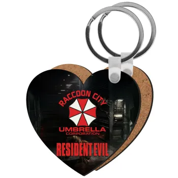 Resident Evil, Μπρελόκ Ξύλινο καρδιά MDF