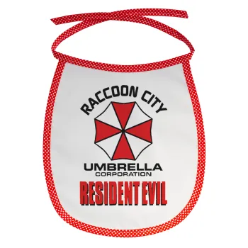 Resident Evil, Σαλιάρα μωρού αλέκιαστη με κορδόνι Κόκκινη