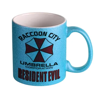 Resident Evil, Κούπα Σιέλ Glitter που γυαλίζει, κεραμική, 330ml