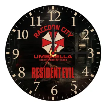 Resident Evil, Ρολόι τοίχου ξύλινο plywood (20cm)