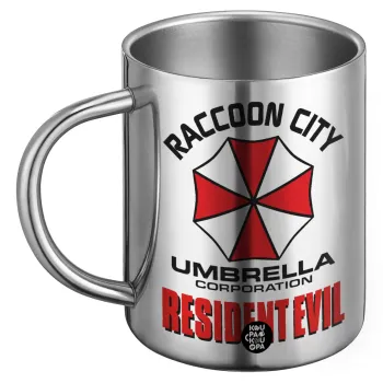 Resident Evil, Ανοξείδωτη Μεταλλική Κούπα 450ml - Διπλού Τοιχώματος