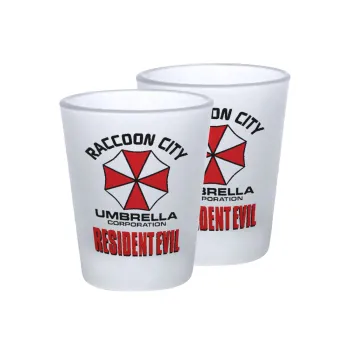 Resident Evil, Σφηνοπότηρα γυάλινα 45ml του πάγου (2 τεμάχια)