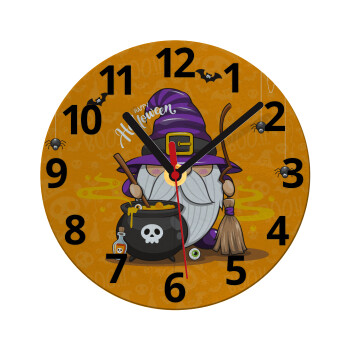Happy Halloween (Χαλοουίν), Ρολόι τοίχου γυάλινο (20cm)