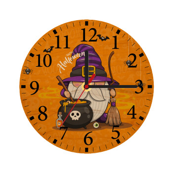 Happy Halloween (Χαλοουίν), Ρολόι τοίχου ξύλινο plywood (20cm)