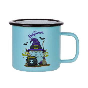 Happy Halloween (Χαλοουίν), Κούπα Μεταλλική εμαγιέ ΜΑΤ σιέλ 360ml