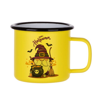 Happy Halloween (Χαλοουίν), Metallic enamel MATT Yellow cup 360ml