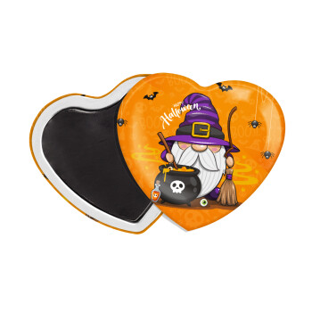 Happy Halloween (Χαλοουίν), Μαγνητάκι καρδιά (57x52mm)