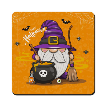 Happy Halloween (Χαλοουίν), Τετράγωνο μαγνητάκι ξύλινο 9x9cm