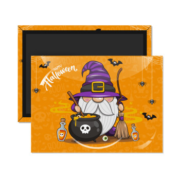 Happy Halloween (Χαλοουίν), Ορθογώνιο μαγνητάκι ψυγείου διάστασης 9x6cm