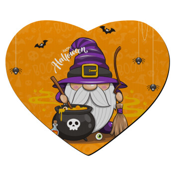 Happy Halloween (Χαλοουίν), Mousepad καρδιά 23x20cm