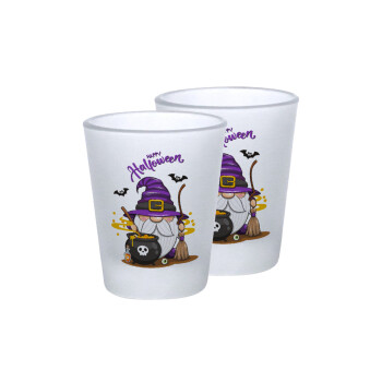 Happy Halloween (Χαλοουίν), Σφηνοπότηρα γυάλινα 45ml του πάγου (2 τεμάχια)