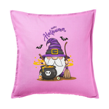 Happy Halloween (Χαλοουίν), Sofa cushion Pink 50x50cm includes filling