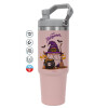 Pink color, 890ml (30oz) stainless Steel Tumbler with Handle