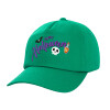 Καπέλο Baseball, 100% Βαμβακερό, Low profile, Πράσινο