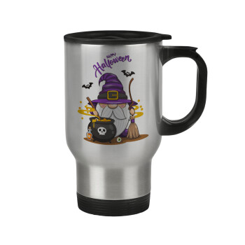 Happy Halloween (Χαλοουίν), Stainless steel travel mug with lid, double wall 450ml