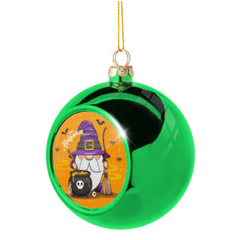 Happy Halloween (Χαλοουίν), Green Christmas tree ornament ball 8cm