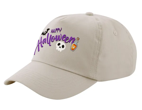 Happy Halloween (Χαλοουίν) — SAND Adult Cap Cotton (UNISEX, ONE SIZE)
