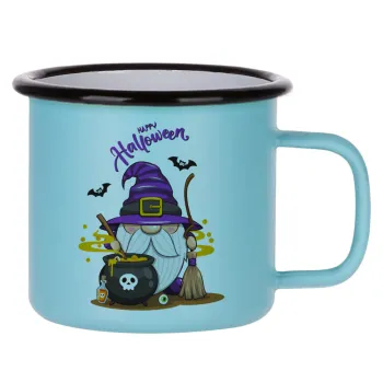 Happy Halloween (Χαλοουίν), Κούπα Μεταλλική εμαγιέ ΜΑΤ σιέλ 360ml