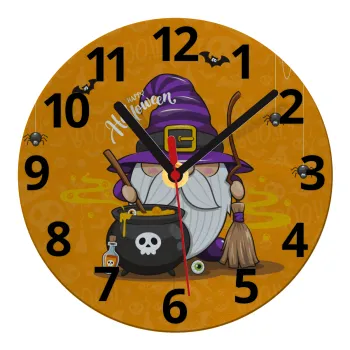 Happy Halloween (Χαλοουίν), Ρολόι τοίχου γυάλινο (20cm)