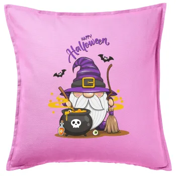 Happy Halloween (Χαλοουίν), Sofa cushion Pink 50x50cm includes filling