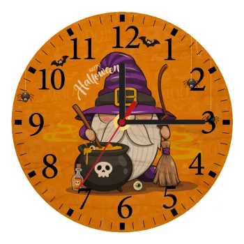 Happy Halloween (Χαλοουίν), Ρολόι τοίχου ξύλινο plywood (20cm)
