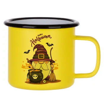 Happy Halloween (Χαλοουίν), Metallic enamel MATT Yellow cup 360ml