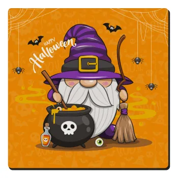 Happy Halloween (Χαλοουίν), Τετράγωνο μαγνητάκι ξύλινο 6x6cm