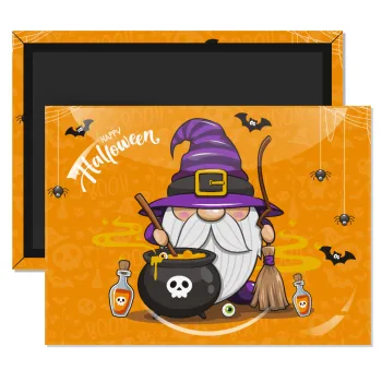 Happy Halloween (Χαλοουίν), Ορθογώνιο μαγνητάκι ψυγείου διάστασης 9x6cm