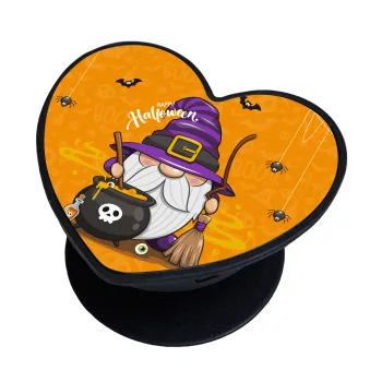 Happy Halloween (Χαλοουίν), Phone Holders Stand  καρδιά Μαύρο Βάση Στήριξης Κινητού στο Χέρι
