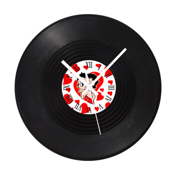 Betty Boop, Ρολόι τοίχου Βινύλιο (30cm)