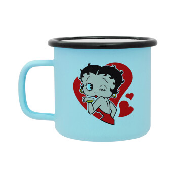 Betty Boop, Κούπα Μεταλλική εμαγιέ ΜΑΤ σιέλ 360ml
