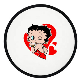 Betty Boop, Βεντάλια υφασμάτινη αναδιπλούμενη με θήκη (20cm)