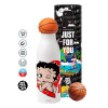 Bascetball Metal mug thermos, double wall, 550ml