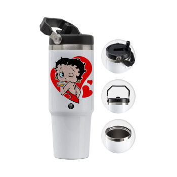 Betty Boop, Θερμός Ανοξείδωτο 30oz με χερούλι