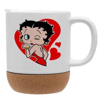 Betty Boop, Ceramic coffee mug Cork (MAT), 330ml