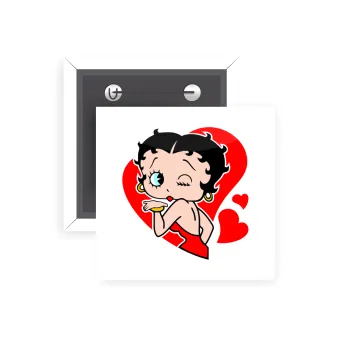 Betty Boop, Κονκάρδα παραμάνα τετράγωνη 5x5cm