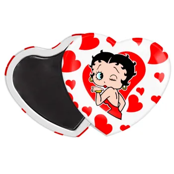 Betty Boop, Μαγνητάκι καρδιά (57x52mm)
