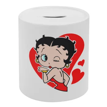 Betty Boop, Κουμπαράς πορσελάνης με τάπα