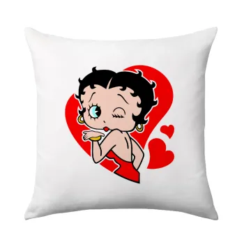 Betty Boop, Μαξιλάρι καναπέ 40x40cm περιέχεται το  γέμισμα