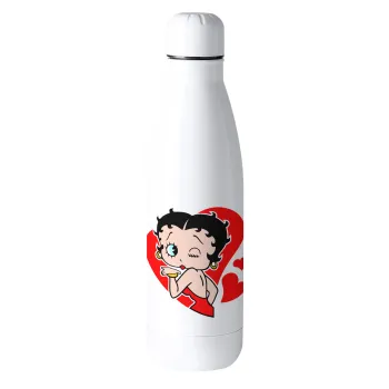 Betty Boop, Μεταλλικό παγούρι θερμός (Stainless steel), 500ml