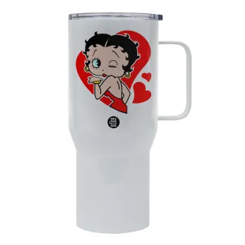 Betty Boop, Tumbler με καπάκι, διπλού τοιχώματος (θερμό) 750L